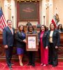 Senator Rosilicie Ochoa Bogh Honors Wynona Duvall as the 19th Senate District Woman of the Year 2026